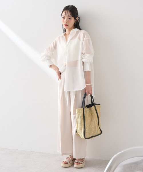 ブラウス シャツ シャーリングネックシアーストライプブラウス レディース tln0204_item_103.jpg?fitin=720:720