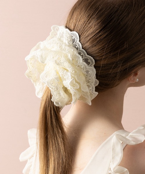 MERRMA リボンレース　シュシュ MERRMA リボンレース シュシュ リボンレースのシュシュ – m.soeur
