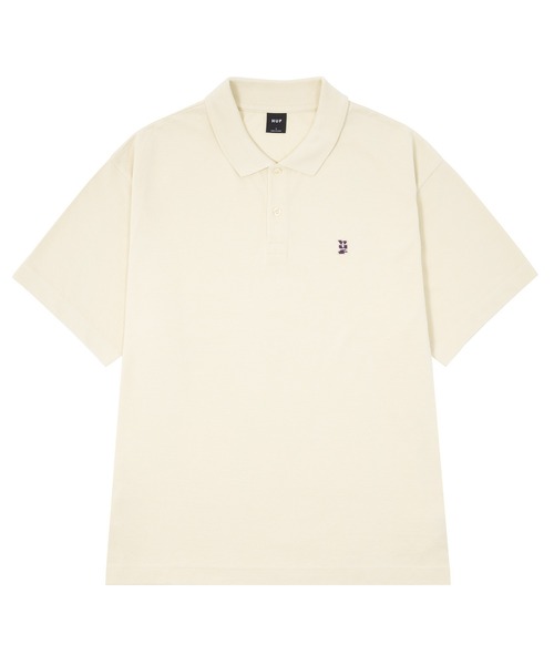 HUF ポロシャツ MEGABLAST POLO TOP / 半袖ポロ メンズ