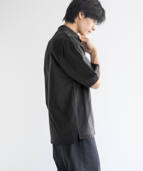 ポロシャツ 「風通しが良く涼しい ドライ機能」NAVY KAZETOSU メッシュポロシャツ メンズ レディース | NAVY（ファッション） | 08