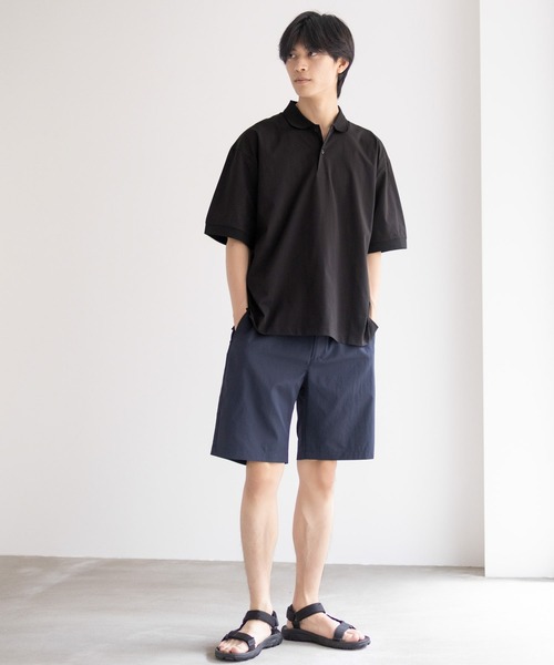 ポロシャツ 「風通しが良く涼しい ドライ機能」NAVY KAZETOSU メッシュポロシャツ メンズ レディース | NAVY（ファッション） | 10