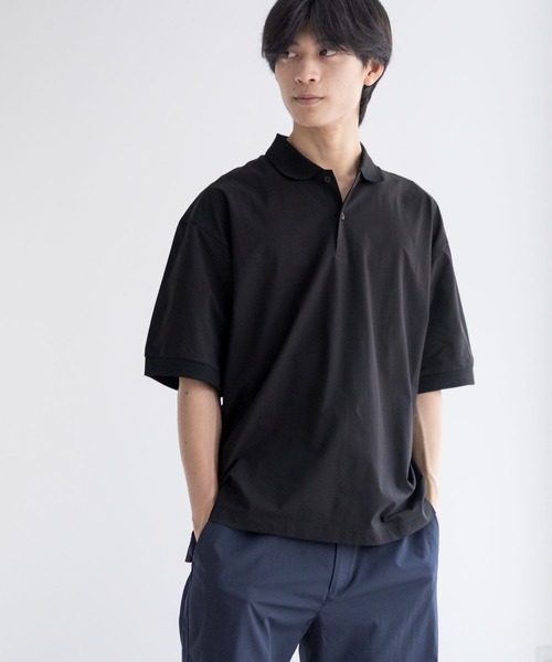 ポロシャツ 「風通しが良く涼しい ドライ機能」NAVY KAZETOSU メッシュポロシャツ メンズ レディース | NAVY（ファッション） | 11