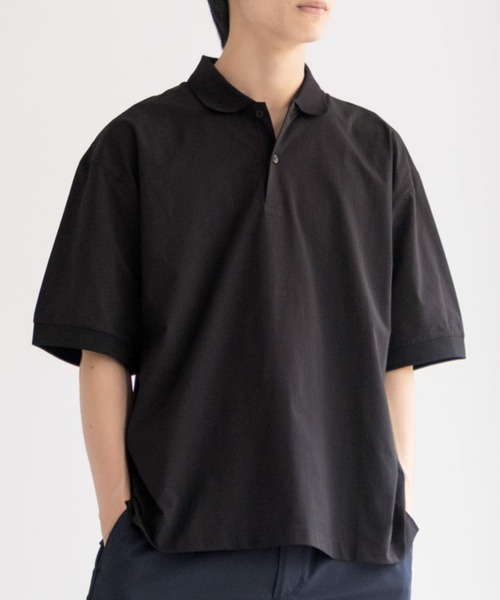 ポロシャツ 「風通しが良く涼しい ドライ機能」NAVY KAZETOSU メッシュポロシャツ メンズ レディース | NAVY（ファッション） | 15