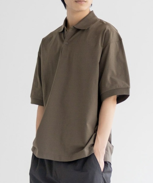 ポロシャツ 「風通しが良く涼しい ドライ機能」NAVY KAZETOSU メッシュポロシャツ メンズ レディース | NAVY（ファッション） | 20