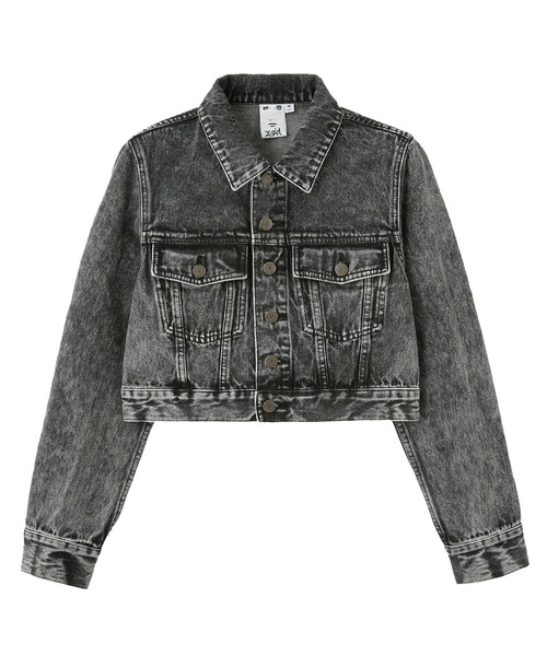 X-girl（エックスガール） デニムジャケット gジャン EMBOSSED DENIM