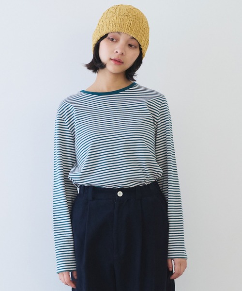 ビュルデサボン　ボーダーTシャツ bulle de savon（ビュルデサボン） tシャツ vintage border Tシャツ
