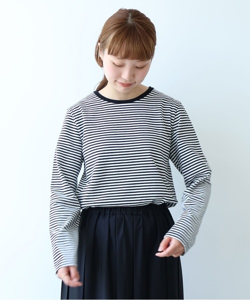 ビュルデサボン　ボーダーTシャツ bulle de savon（ビュルデサボン） tシャツ vintage border Tシャツ
