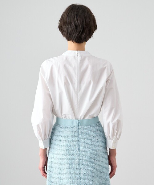ANAYI 「ANAYI」 長袖ブラウス 38 ネイビー レディース