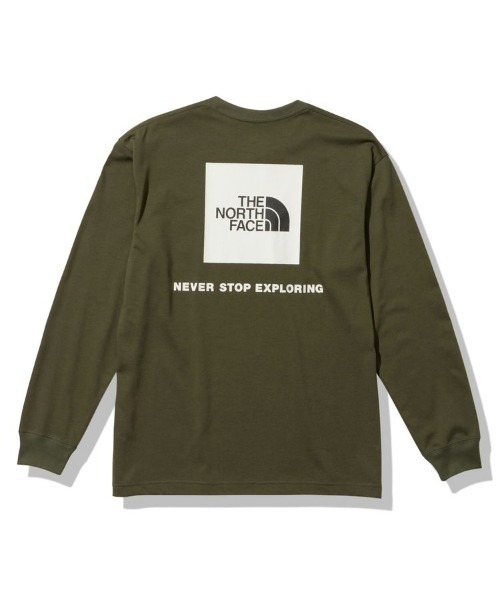 「THE NORTH FACE」 長袖Tシャツ M ブラック メンズ