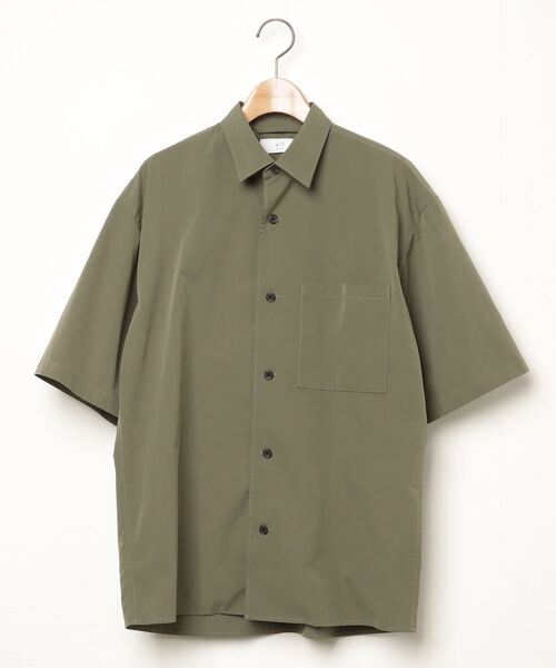 417 EDIFICE 「417 EDIFICE」 半袖シャツ MEDIUM カーキ メンズ