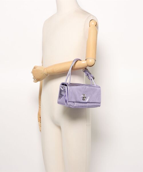 MARC JACOBS ショルダーバッグ バッグ THE METALLIC MINI DUAL BAG/ザ