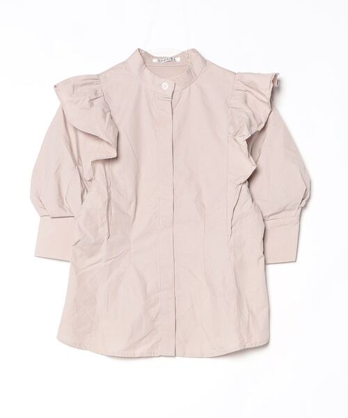 「SNIDEL」 7分袖ブラウス ONE SIZE ベージュ レディース