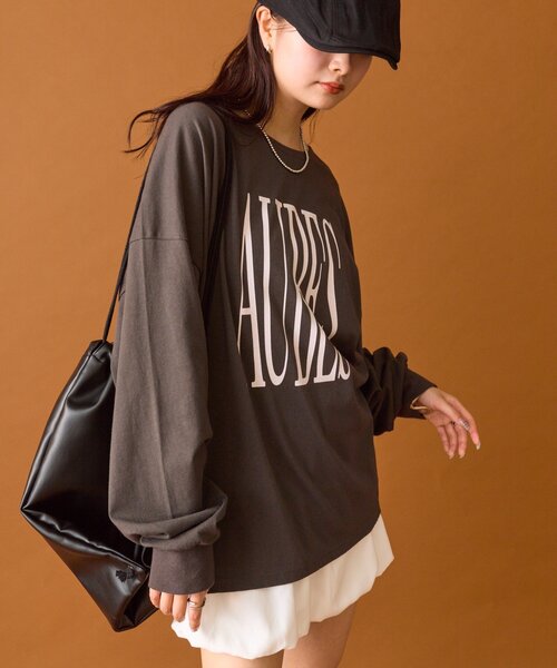 ロングTシャツ　XOサイズ　新品タグなし mystic tシャツ BIGロゴロングTシャツ レディース : ZOZOTOWN