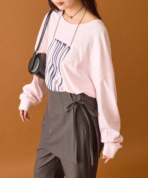 mystic（ミスティック） tシャツ 「4色展開」BIGロゴロングTシャツ