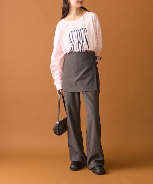 mystic（ミスティック） tシャツ 「4色展開」BIGロゴロングTシャツ