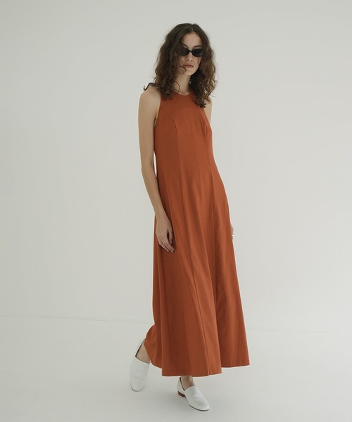 CLANE（クラネ） ワンピース HALTER LONG ONEPIECE : ZOZOTOWN Yahoo 