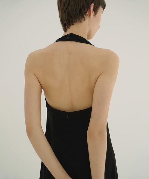 CLANE（クラネ） ワンピース HALTER LONG ONEPIECE : ZOZOTOWN Yahoo
