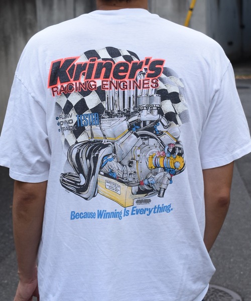Hanes（ヘインズ） tシャツ 「USED」90's Hanes “Kriner's RACING