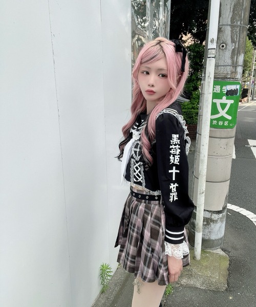 Jamie エーエヌケー スカート はとめいっぱいプリーツスカパン
