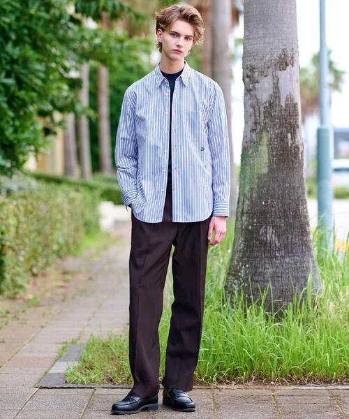 DRESSTERIOR（ドレステリア） シャツ THOMAS MASON ストライプシャツ 