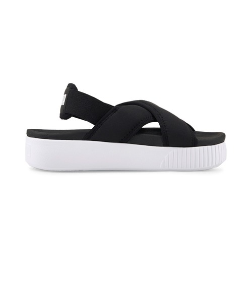 「PUMA」 フラットサンダル 24cm ピンク レディース_画像9