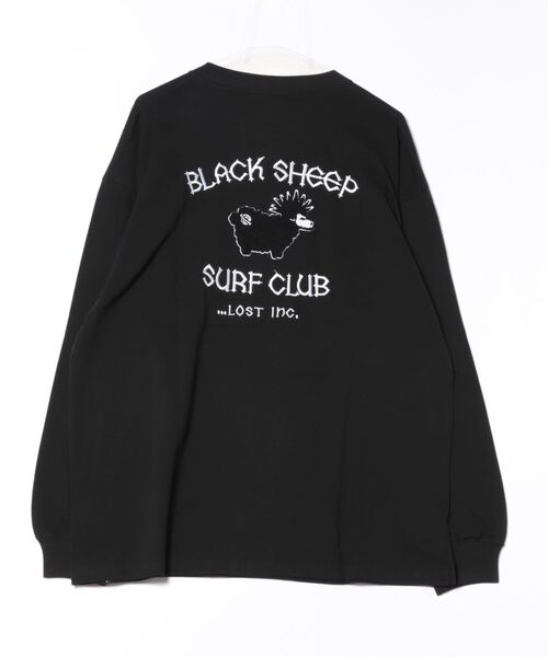 LOST（ロスト） tシャツ 長袖 Tシャツ ロンT メンズ バックプリント