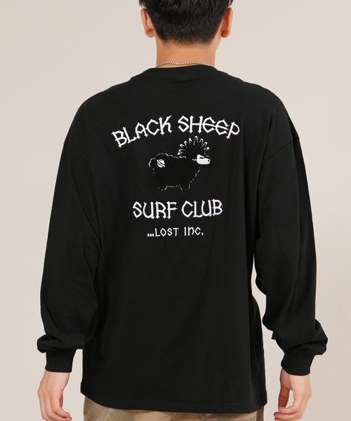 LOST（ロスト） tシャツ 長袖 Tシャツ ロンT メンズ バックプリント