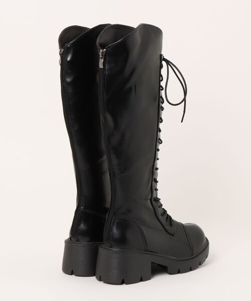 LADY LIKE（レディライク） ブーツ 「秋冬新作」レースアップ厚底