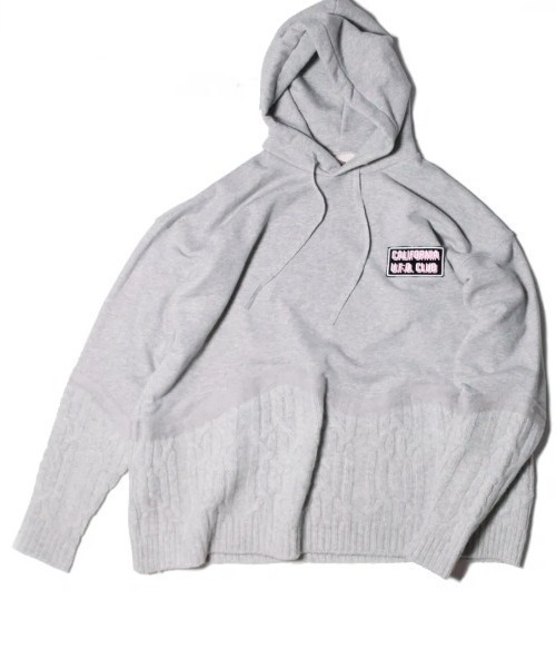 パーカー NEEDLE PUNCH UFO CLUB HOODIE メンズの画像