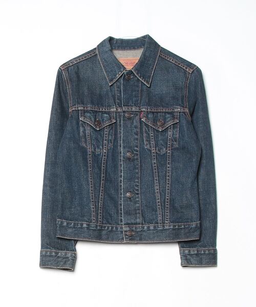 Levi's 濃紺デニムジャケット Mサイズ Levi's（リーバイス） デニムジャケット M ネイビー メンズ : ZOZOTOWN