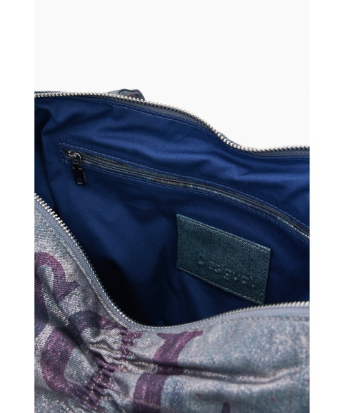 Desigual（デシグアル） ハンドバッグ ギャザー サイドリボン デニム