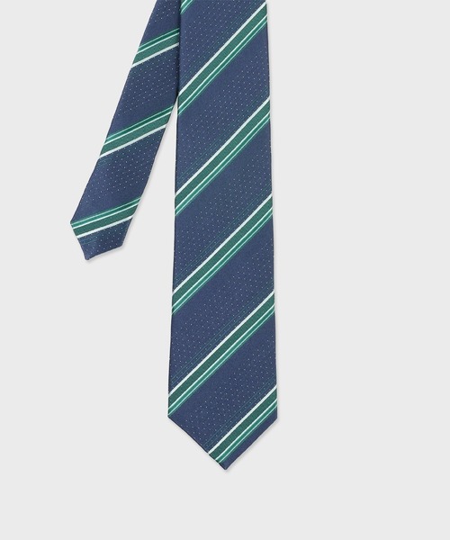 Paul Smith（ポール・スミス） ネクタイ ピンドット レジメンタルタイ