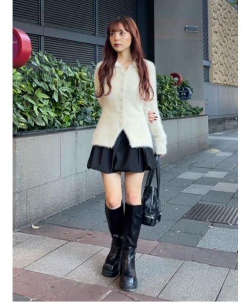 SLY（スライ） スカート BALLOON S/SK バルーン ショートスカート 秋服