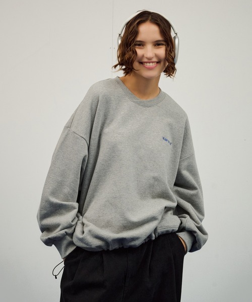 WETTEMPT トレーナー スウェット EMBROIDERY LOGO SWEAT / ロゴ刺繍