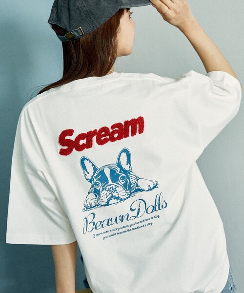 「PUBLUX」 半袖Tシャツ SMALL ピンク レディース_画像2