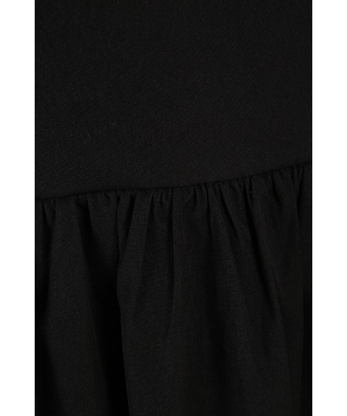 「1chaku.」 半袖ワンピース M ブラック レディース_画像5