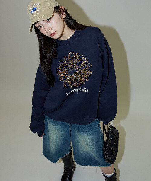 値下げ中★【25SS】BELPER / LOVE SWEAT / スウェット PUBLUX（パブリュクス） トレーナー スウェット LOVE POP STUDIO