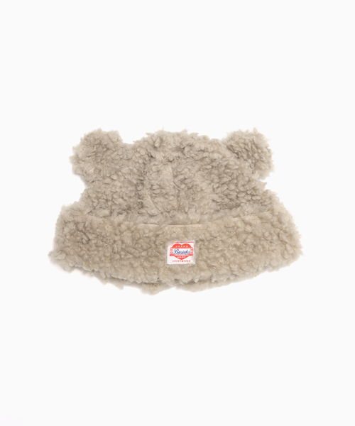 BASICKS ベイシックス BEAR BEANIE ベアビーニー ベージュ S BASICKS（ベイシックス） ニット帽 ニットキャップ BEAR BEANIE メンズ