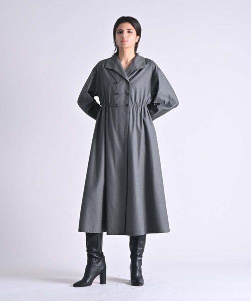 RAW FUDGE（ローファッジ） ワンピース W前オープンカラーワンピース