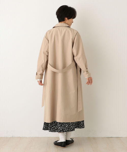 「Afternoon Tea」 ステンカラーコート MEDIUM ベージュ レディース_画像3