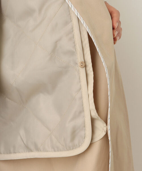 「Afternoon Tea」 ステンカラーコート MEDIUM ベージュ レディース_画像7