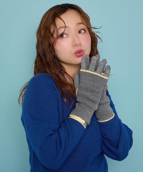 手袋 「Yoki」3Wayレイヤードマルチグローブ レディース : ZOZOTOWN