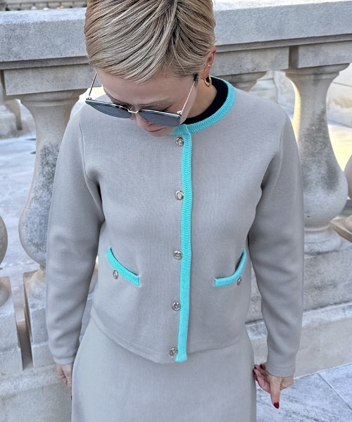 カーディガン マリン風ニットジャケット レディース : ZOZOTOWN Yahoo