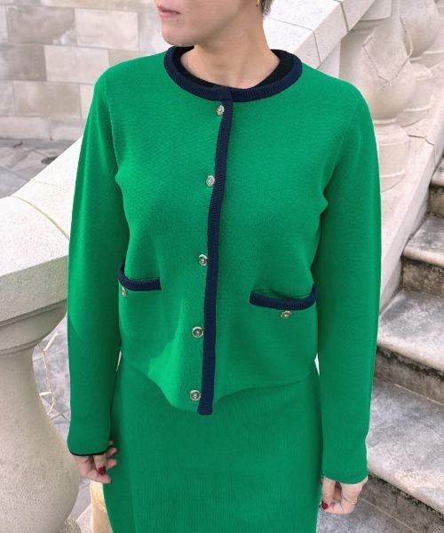 カーディガン マリン風ニットジャケット レディース : ZOZOTOWN Yahoo