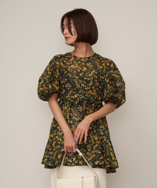 「FRAY I.D」 半袖チュニック 1 ホワイト レディース_画像2