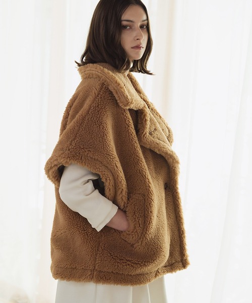 ELFRANK コート アウター 「2025AW」テディベア ボアコート ボア