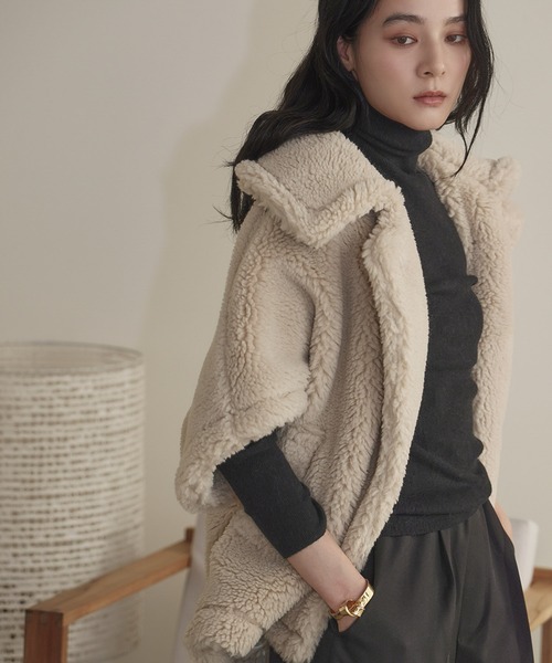 ELFRANK コート アウター 「2025AW」テディベア ボアコート ボア