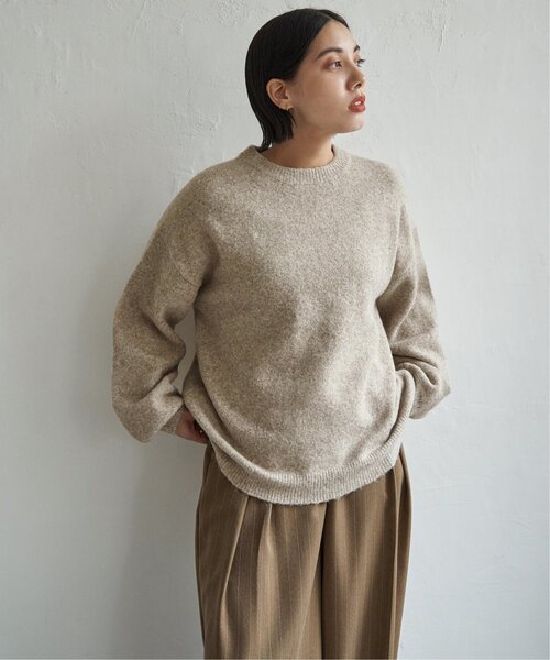 notch. ニット セーター クルーネック杢ニット レディース : ZOZOTOWN