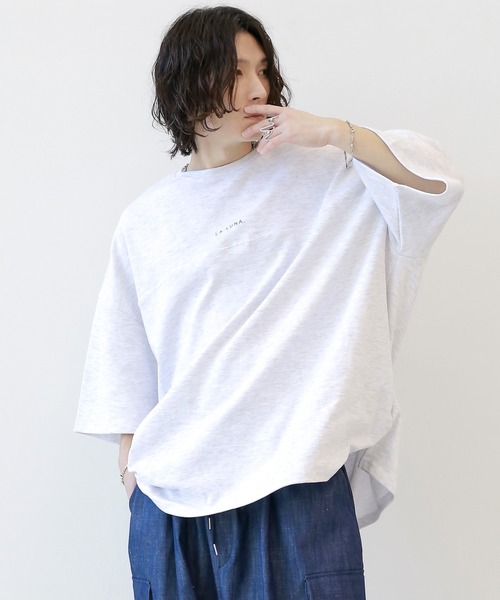 「minsobi」 半袖Tシャツ FREE ブラック メンズ_画像9