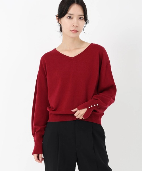 STRAWBERRY-FIELDS（ストロベリーフィールズ） ニット セーター